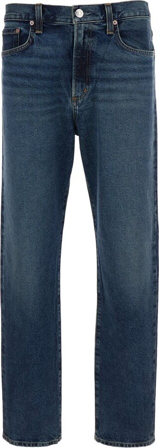 AGOLDE Stonewashed Tapered Leg Jeans
