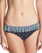 Thumbnail for your product : MICHAEL Michael Kors Ruffle Ditsy-Floral Classic Bikini Swim Bottom