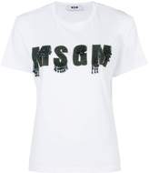 Thumbnail for your product : MSGM embellished logo T-shirt
