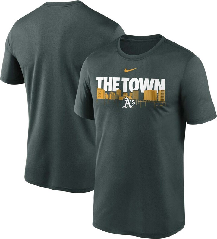 Oakland Athletics Retro Classic Striped T-Shirt