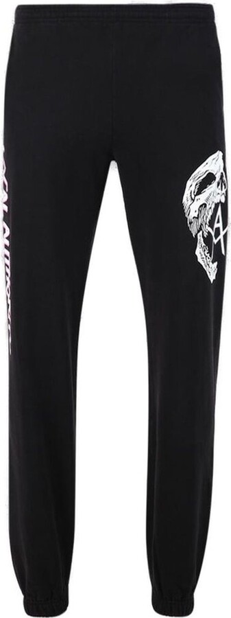 Local Authority Logo Printed Tapered Pants