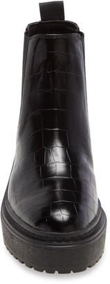 cait platform chelsea boot