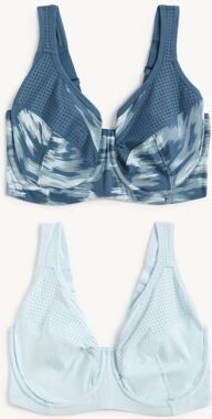Goodmove 2pk Ultimate Support Wired Sports Bras F-H - ShopStyle
