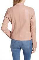 Thumbnail for your product : Cole Haan Leather Moto Jacket