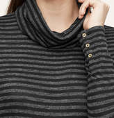 Thumbnail for your product : LOFT Petite Maternity Striped Button Cuff Tunic