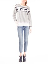 Thumbnail for your product : Band Of Outsiders Ivory Faire Isle Horses Sweater