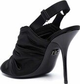 Thumbnail for your product : Dolce & Gabbana Ruched Stiletto Sandals