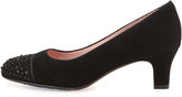 Thumbnail for your product : Taryn Rose Trulie Crystal-Toe Suede Pump