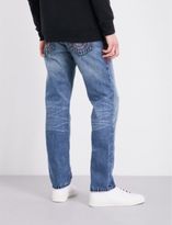 Thumbnail for your product : True Religion Rocco flap relaxed skinny-fit jeans