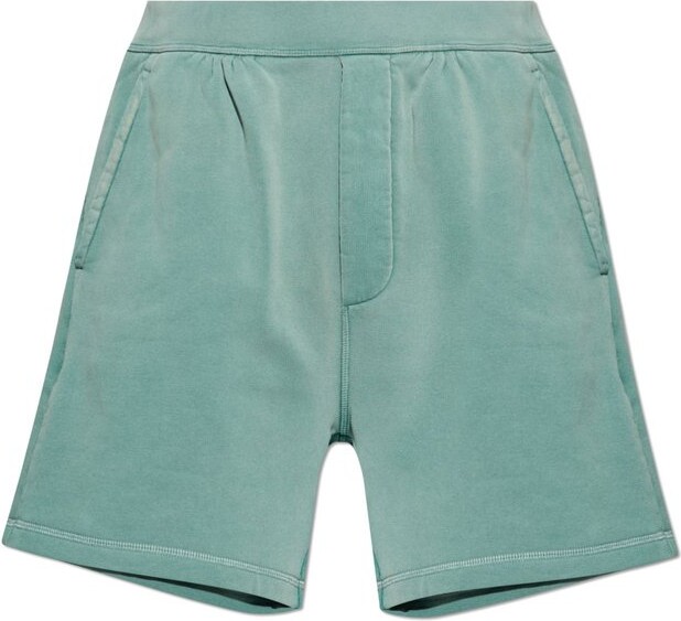 Dsquared2 Logo Embroidered Sweat Shorts