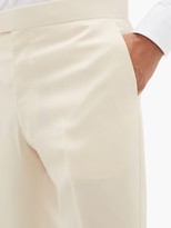 Thumbnail for your product : The Row Isaac Tailored Wool-blend Twill Suit Trousers - Cream