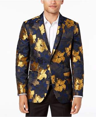 INC International Concepts Men's Slim-Fit Floral Jacquard Blazer, Created for Macy's