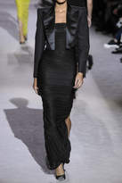 Thumbnail for your product : Tom Ford Strapless Ruched Silk-blend Tulle Gown - Black