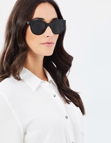 Thumbnail for your product : Burberry Core Check Sunglasses