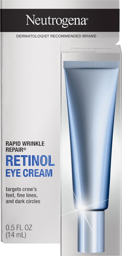 Neutrogena Rapid Wrinkle Repair Retinol Eye Cream, Anti Aging Under Eye Cream, 0.5 oz
