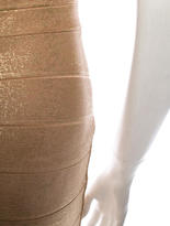 Thumbnail for your product : Herve Leger Golden Eye Bandage Dress