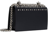 Thumbnail for your product : Alexander McQueen Black Mini Jewelled Shoulder Bag