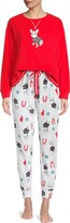 Thumbnail for your product : Kensie 2-Piece Christmas Pajama Set