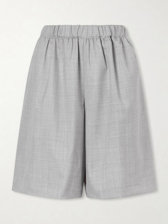 COMME DES GARÇONS GIRL Wool Shorts - Gray