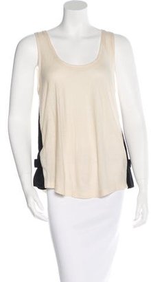 Boy By Band Of Outsiders Two-Tone Sleeveless Top