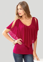Thumbnail for your product : Alloy Naya Flutter Sleeve Top