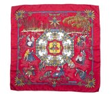 Thumbnail for your product : Hermes Pre-Owned Joies D' Hiver Silk Scarf