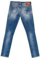 Thumbnail for your product : R 13 Paint Splatter Skinny Jeans