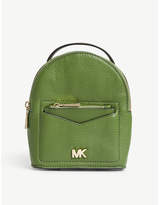 Thumbnail for your product : MICHAEL Michael Kors Michael Kors Green Jessa Leather Cross Body Backpack