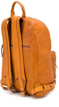 Officine Creative distressed leather backpack