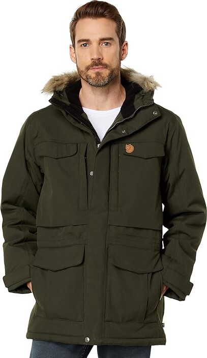 Fjallraven Nuuk Parka (Deep Forest) Men's Clothing - ShopStyle Raincoats u0026  Trench Coats