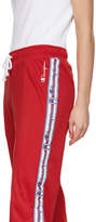 Thumbnail for your product : Champion Reverse Weave Red Straight Hem Lounge Pants