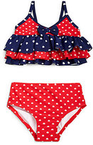 Thumbnail for your product : Hartstrings Toddler's & Little Girl's Ruffled Bow Bikini Swimsuit