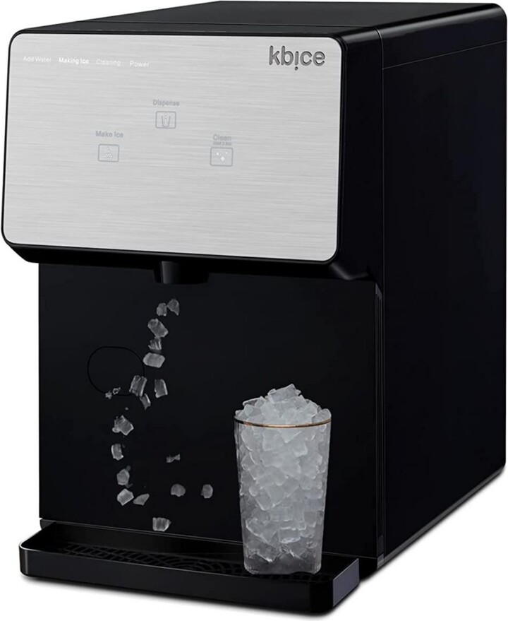 Kbice 2.0 Self Dispensing Countertop Nugget Ice Maker, Crunchy Pebble
