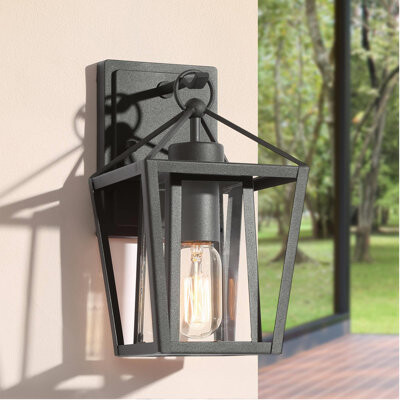 NEWWORLDDECOR Jasper Outdoor Wall Lantern
