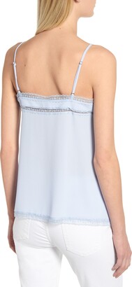 1 STATE Lace Trim Pintuck Camisole