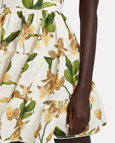 Thumbnail for your product : Agua Bendita Lima Jardin Floral Mini Dress