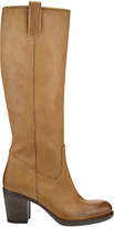 Thumbnail for your product : Jigsaw Marylebone Leather Block Heel Knee Boots
