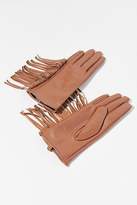 Thumbnail for your product : Urban Outfitters Faux Leather Fringed Glove