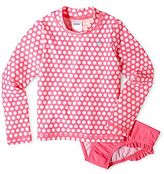 Thumbnail for your product : Carter's Pink Dot 2-pc. Rashguard Swimsuit - Girls 3m-4t