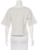 Thumbnail for your product : A.L.C. Wool Short Sleeve Top