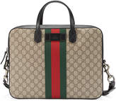 Thumbnail for your product : Gucci Web GG Supreme briefcase