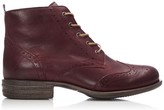 Thumbnail for your product : Shoon Sh Bethany Burgundy Leather