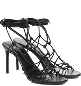 Thumbnail for your product : Saint Laurent Robin 85 leather sandals