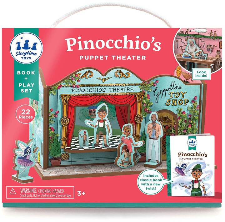 Storytime Pinocchio's Puppet Theater Book & Play Set ShopStyle