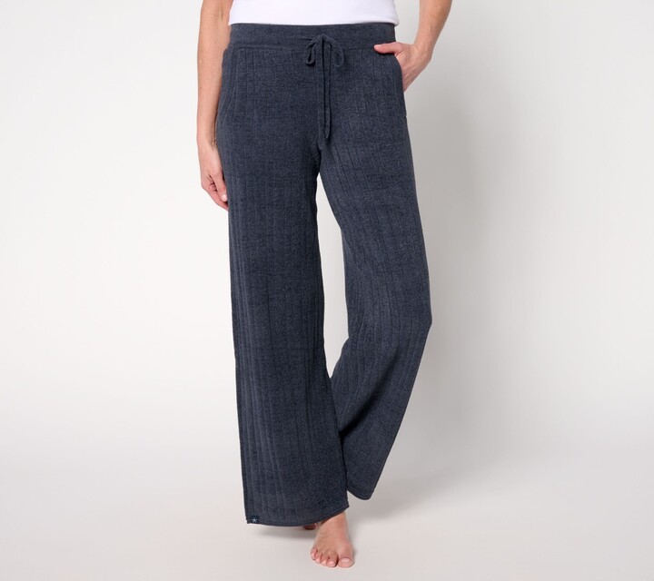 Barefoot Dreams As Is Tall CCUL Ribbed Rolled Edge Pant