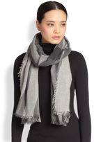 Thumbnail for your product : Burberry Mega Check Wool Scarf