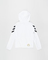 Thumbnail for your product : adidas Boy's White Hoodies - Salah Full-Zip Hoodie - Kids-Teens - Size 4-5YRS at The Iconic