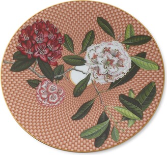 Raynaud Tresor Fleuri Rhododendron Dessert Plate