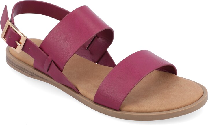 Journee Collection Journee Women's Wide Width Lavine Sandals