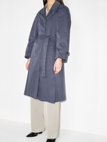 Thumbnail for your product : Low Classic Belted-Waist Single-Breasted Coat